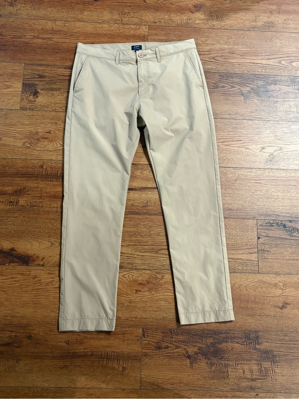 J.Crew Tech Chino Slim Khaki Pants 32x30 Stretch Performance